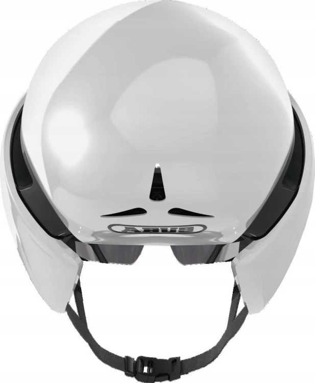 Kask Rowerowy Czasowy Abus GameChanger TT Shiny White Rozmiar M 52-58cm