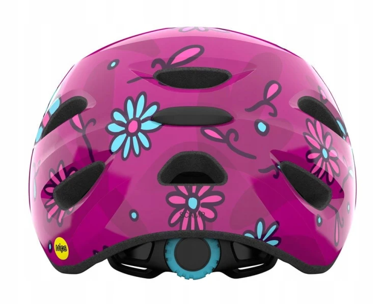Kask rowerowy dziecięcy GIRO Scamp pink street XS