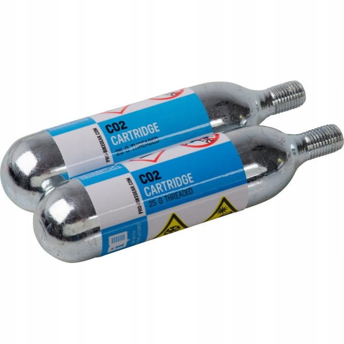 Nabój PRO CO2 do pompki rowerowej 25g 2x25g