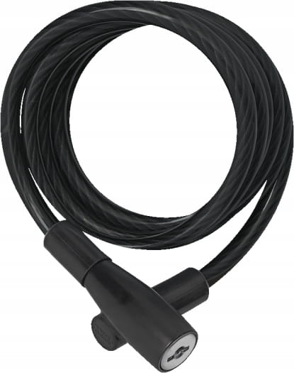 Zapięcie rowerowe ABUS 3506K/120 Linka Czarny