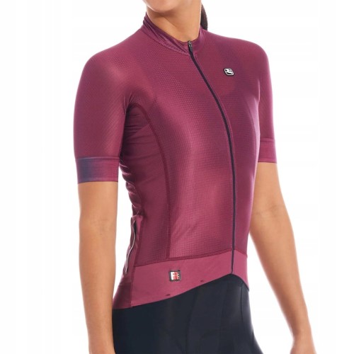 Koszulka kolarska damska Giordana FR-C PRO Jersey bordowa M