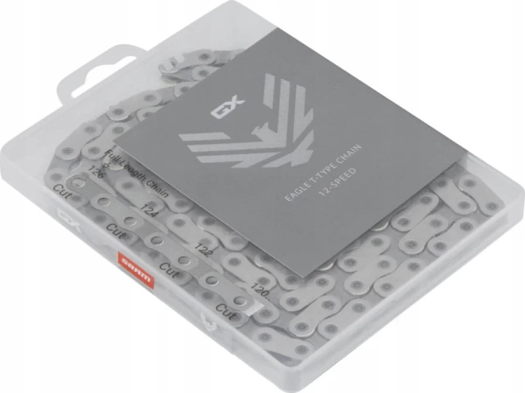 Łańcuch SRAM GX Eagle T-Type (126 ogniw, 12 rzędów) + spinka E-MTB