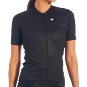 Koszulka Kolarska Damska Giordana Fusion Czarna WSSJ Rozmiar M