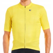 Koszulka kolarska męska Giordana Fusion żółta S