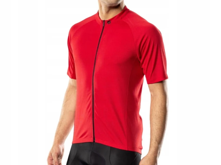 KOSZULKA ROWEROWA MĘSKA BONTRAGER SOLSTICE CARDINAL RED ROZMIAR S