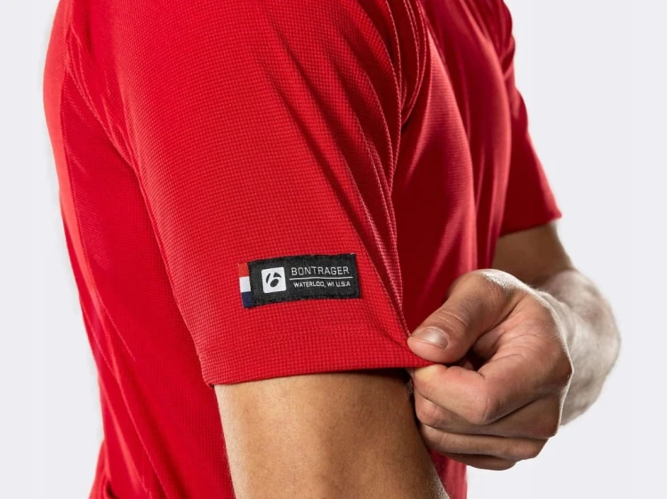 KOSZULKA ROWEROWA MĘSKA BONTRAGER SOLSTICE CARDINAL RED ROZMIAR S