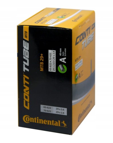 Dętka 29x2.6 - 29x2.8 Continental MTB 29+ Wide 65-70x622 Auto 40mm