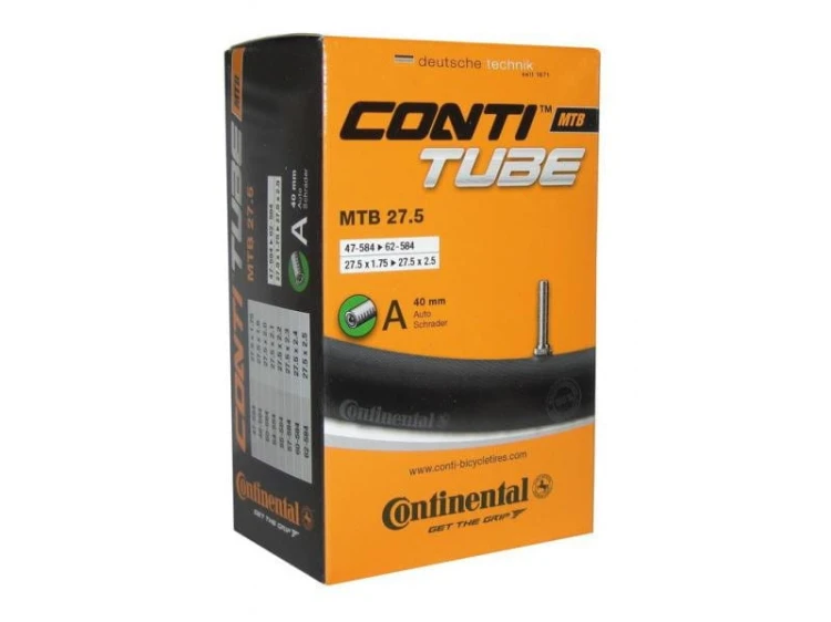 Dętka rowerowa MTB Continental 27,5" x 1,75" - 2,5" wentyl AUTO 40 mm