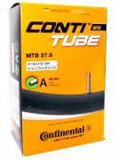 Dętka rowerowa MTB Continental 27,5" x 1,75" - 2,5" wentyl AUTO 40 mm