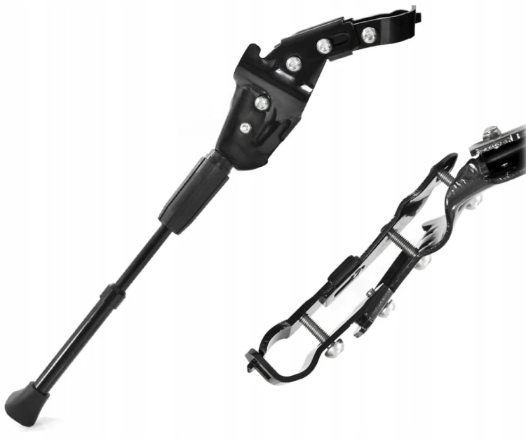 Stopka, nóżka, podpórka rowerowa Accent UNI 2, 24"-29" regulowana, czarna