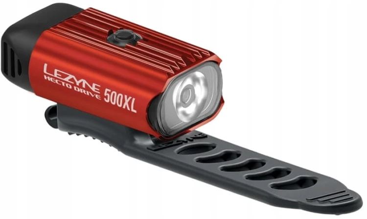Lampka Przednia Lezyne Hecto Drive 500XL Red Gloss USB