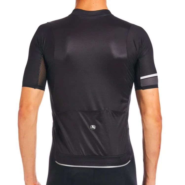 Koszulka Rowerowa Męska Giordana AIR NX-G Czarna Rozmiar M
