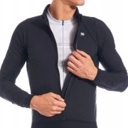 Kurtka Rowerowa Przeciwwiatrowa Unisex Giordana NX-G Czarna Rozmiar M