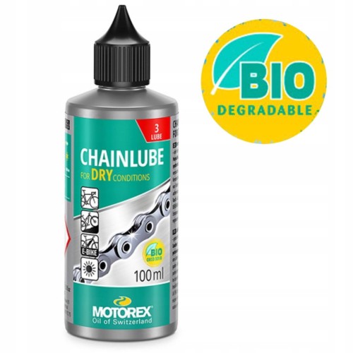 Smar do łańcucha MOTOREX Smar łańcucha Motorex DRY Bio 100 ml