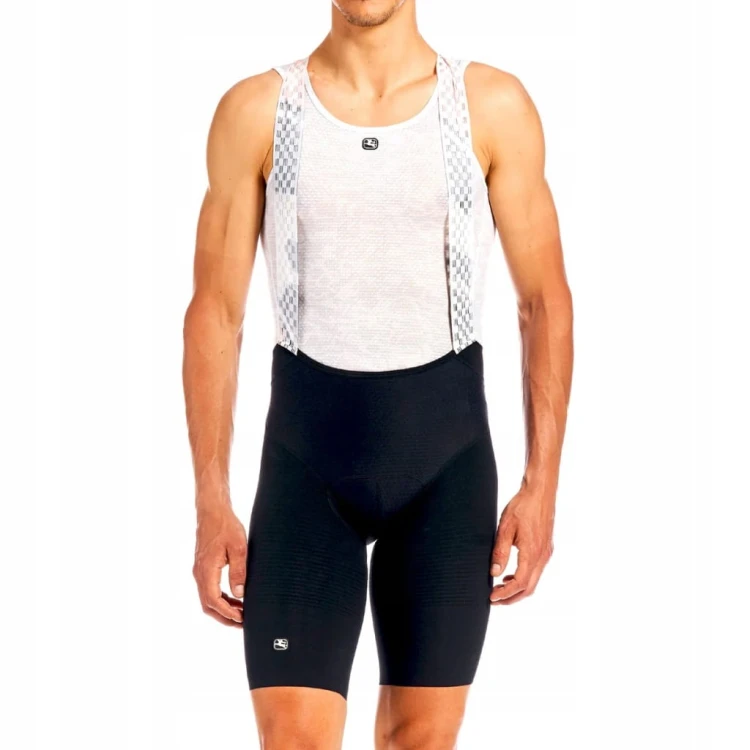 Spodenki Męskie Na Szelkach Giordana NX-G Czarne Rozmiar L