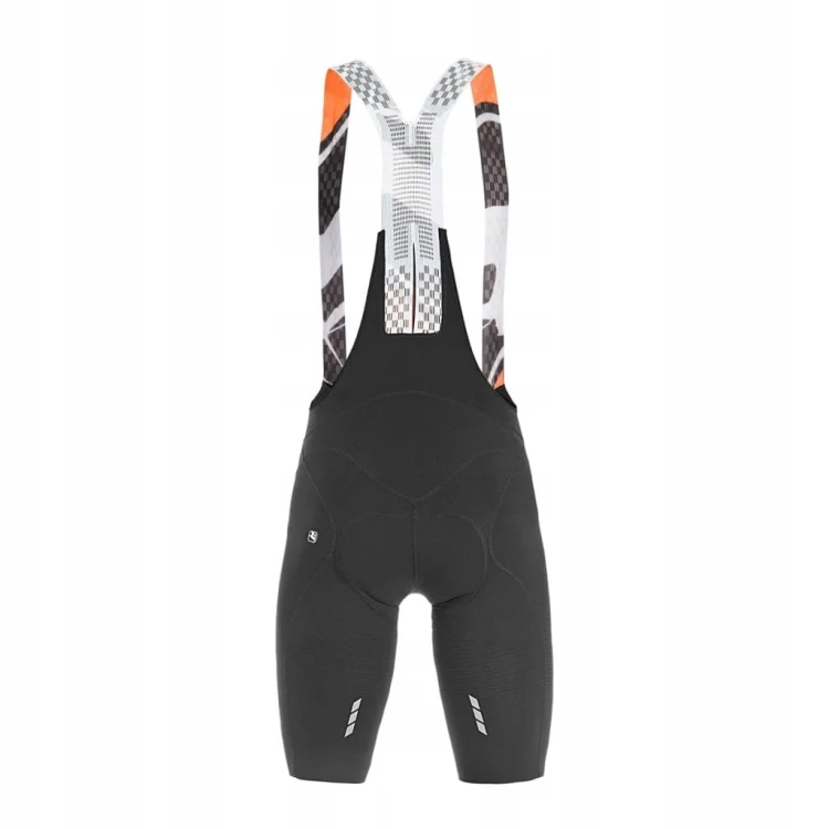 Spodenki Męskie Na Szelkach Giordana NX-G Czarne Rozmiar L