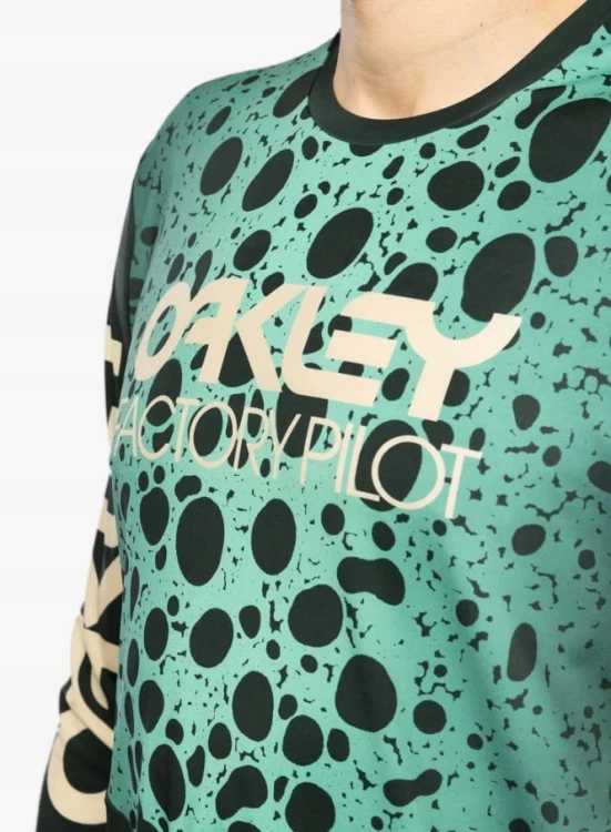 Koszulka Oakley Maven RC Długi Rękaw Green Frog Rozmiar S