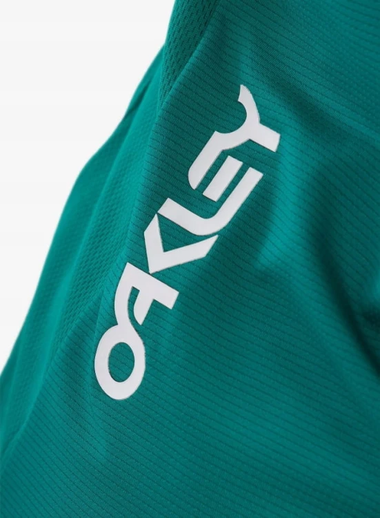 Koszulka Oakley Factory Pilot Lite MTB Krótki Rękaw Zielona Rozmiar XL