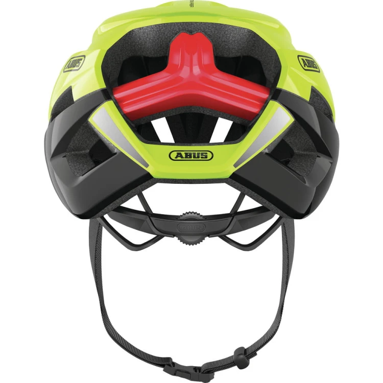 Kask Rowerowy ABUS Storm Chaser neon yellow Rozmiar S 51-55 cm