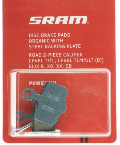 Klocki SRAM ELIXIR Ultimate / TLM B1 2020 organiczne stal