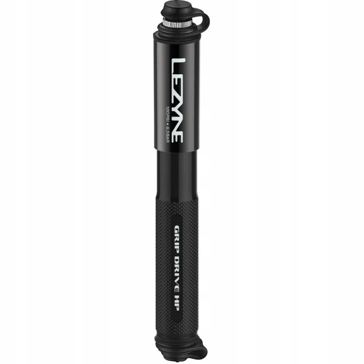 Pompka ręczna Lezyne Grip Drive HP S czarny