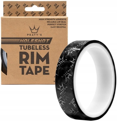 Taśma Uszczelniająca Tubeless Ready PEATY'S Holeshot Rim Tape 23mm 10m