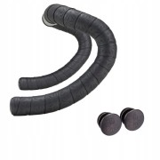 Owijka Supacaz Suave Black Czarna Komfortowa Szosa Gravel