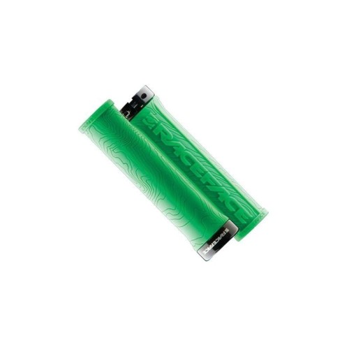 Chwyty rowerowe Race Face Half Nelson SINGLE LOCK ON, GREEN