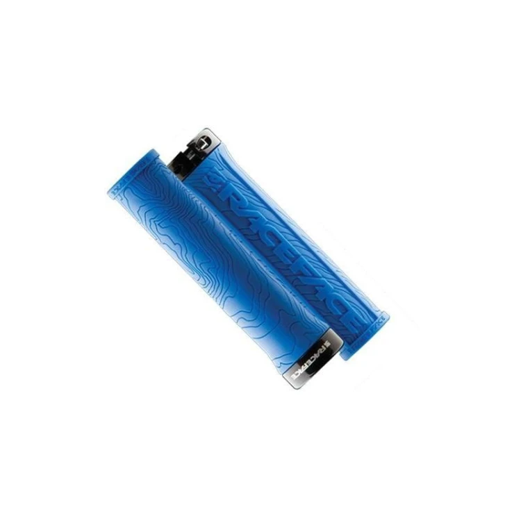 Chwyty rowerowe Race Face Half Nelson SINGLE LOCK BLUE