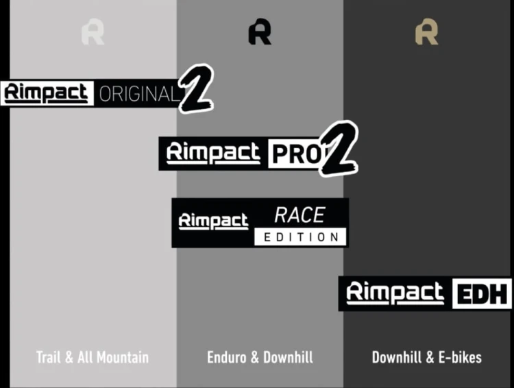 Wkładki do opon Rimpact PRO V2 Set 27,5″ + wentyle 44mm