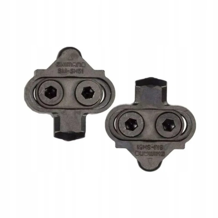 Pedały SPD Shimano PD-M520 MTB czarne + bloki BOX