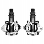 Pedały SPD Shimano PD-M520 MTB czarne + bloki BOX