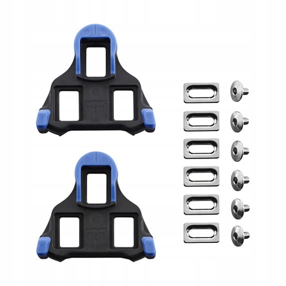 Blok do pedałów Shimano SM-SH12 czarny 2° luzu