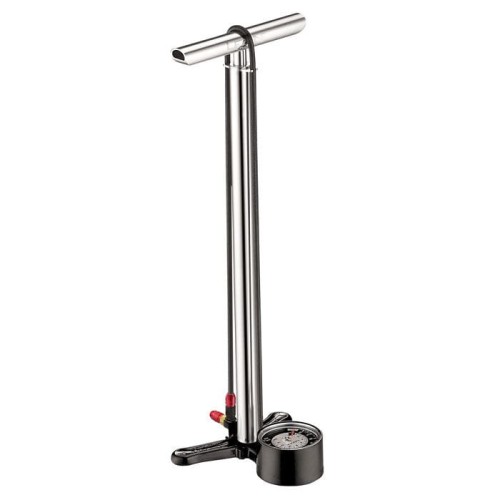 Pompka podłogowa Lezyne CNC Floor Drive 3.5 srebrny