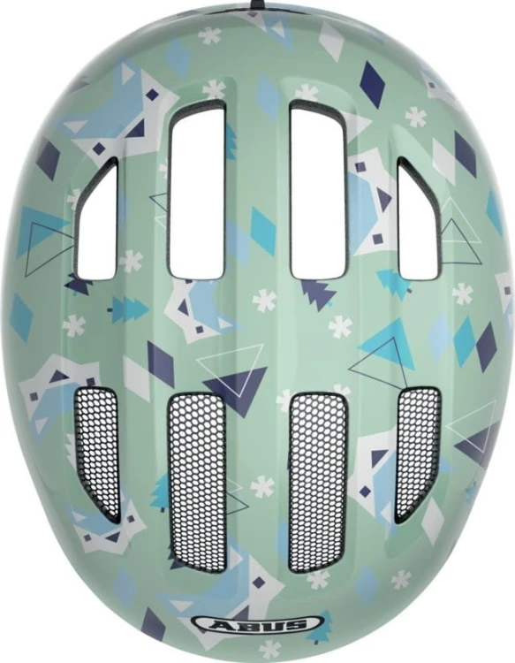 Kask Rowerowy Dziecięcy Abus Smiley 3.0 Zielony Rozmiar S