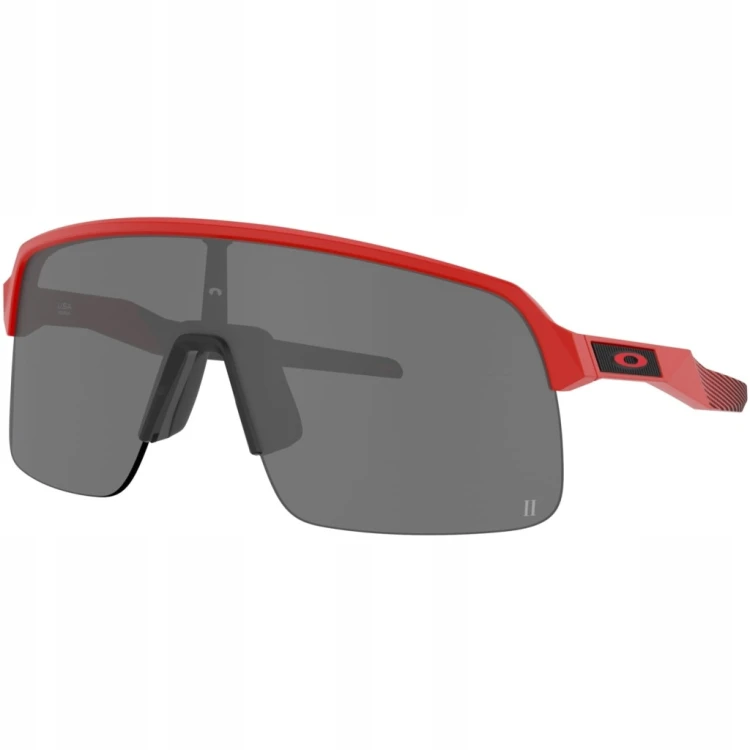 Okulary Oakley Sutro Lite MATTE RED LINE PRIZM BLACK MTB / Gravel / SZOSA