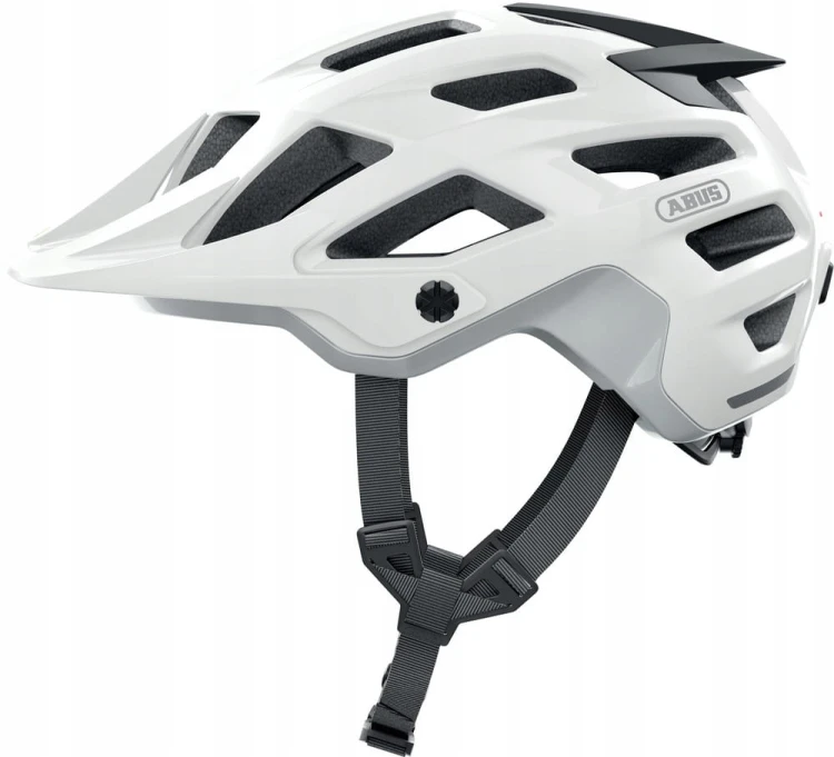 Kask Rowerowy ABUS MOVENTOR 2.0 Shiny White Rozmiar S 51-55 cm