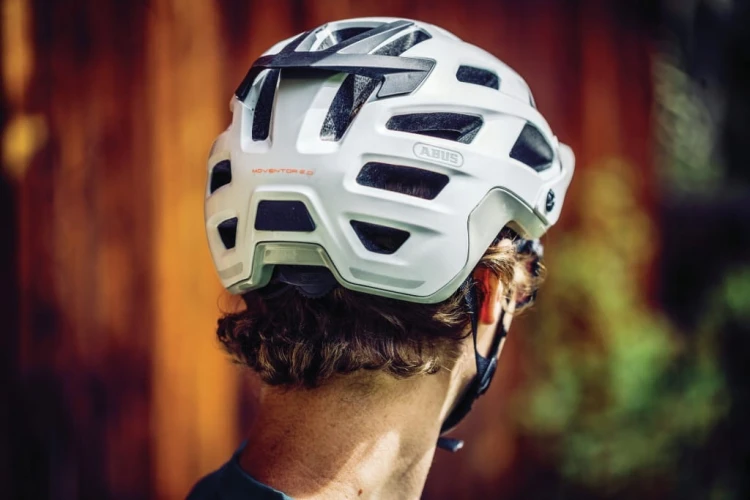 Kask Rowerowy ABUS MOVENTOR 2.0 Shiny White Rozmiar S 51-55 cm