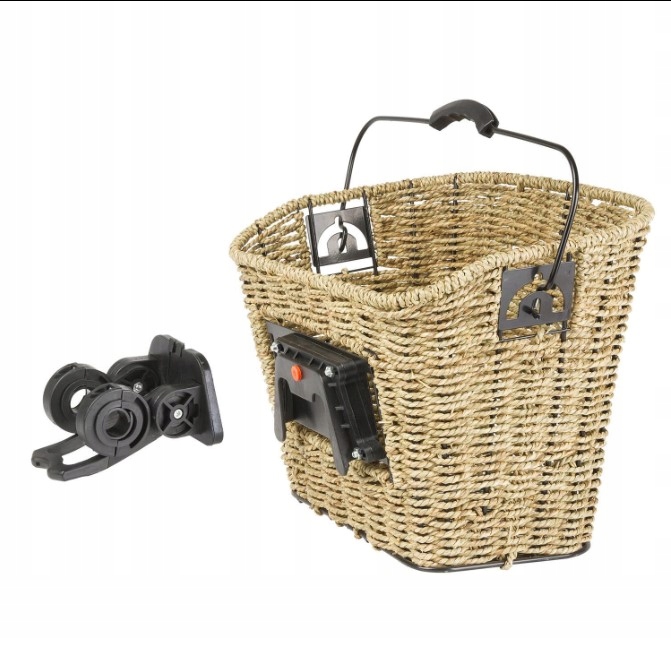 Kosz rowerowy z trawy morskiej M-Wave Ocean F Seagrass Basket