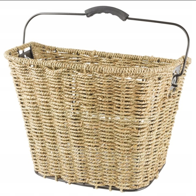 Kosz rowerowy z trawy morskiej M-Wave Ocean F Seagrass Basket