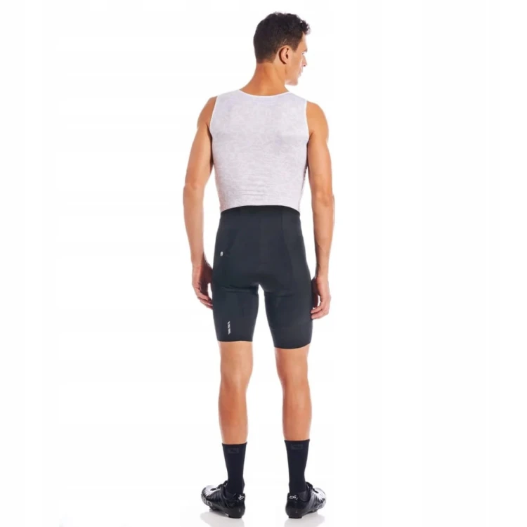 Giordana Fusion Spodenki Męskie Rowerowe BIBS Czarne Rozmiar M