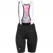 Damskie spodenki kolarskie Giordana SilverLine z szelkami i wkładką Cirro