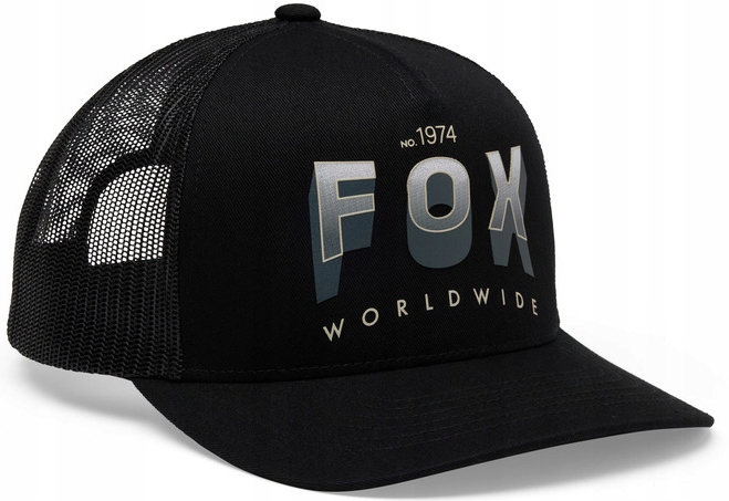 Fox czapka z daszkiem czarny rozmiar uniwersalny