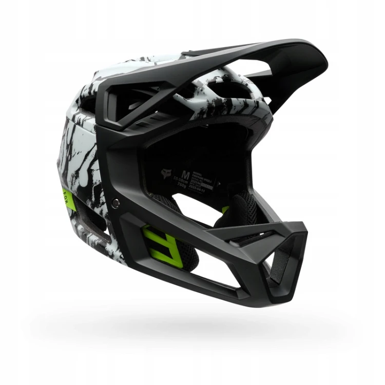 FOX Proframe Thrive White MIPS L Lekki Kask Full Face MTB, Enduro i E-Bike