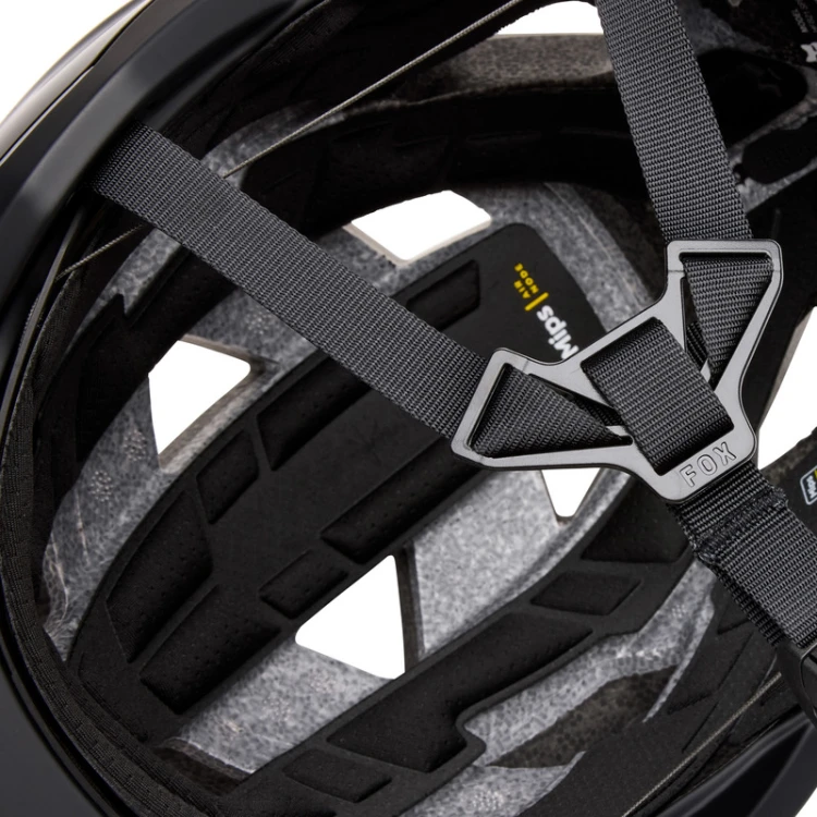 KASK ROWEROWY FOX SPEEDFRAME PRO MATTE BLACK L