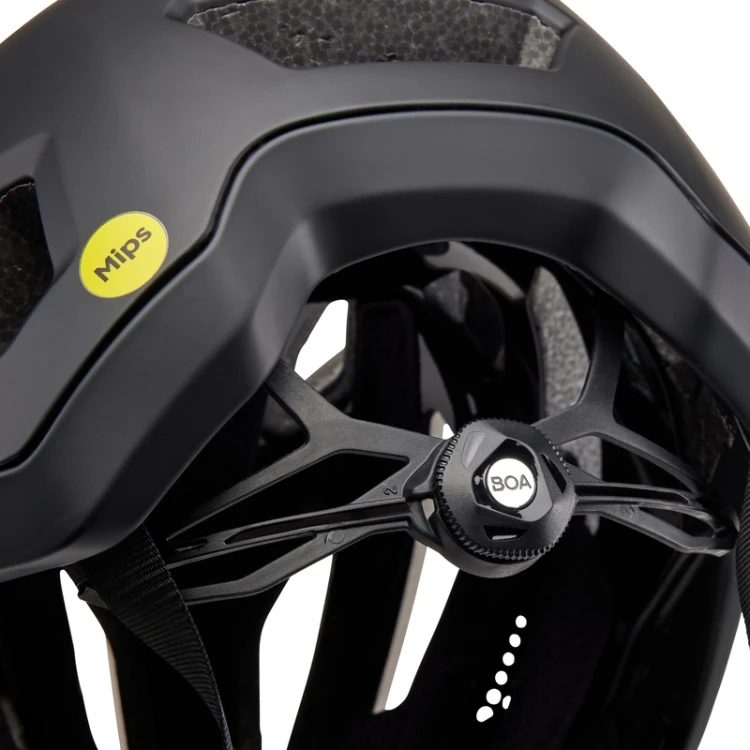 KASK ROWEROWY FOX CROSSFRAME PRO MATTE BLACK L