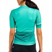 Koszulka Rowerowa Damska Giordana AIR NX-G Zielona Rozmiar L