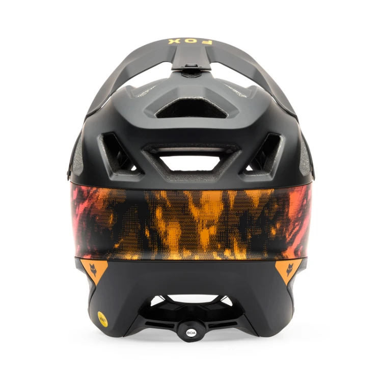 KASK ROWEROWY FOX DROPFRAME PRO KAIROS BLACK L