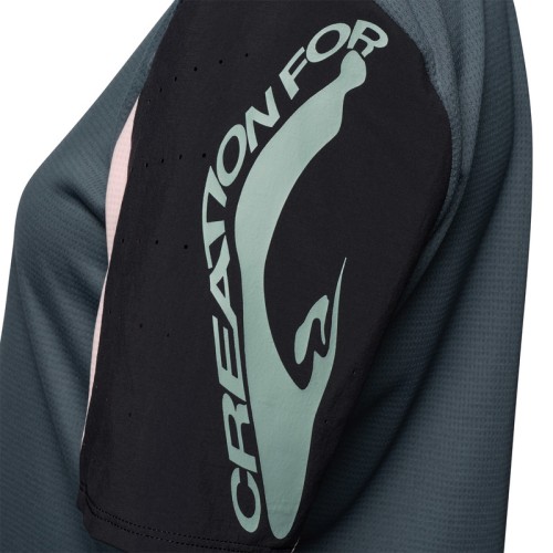 KOSZULKA ROWEROWA DAMSKA FOX DEFEND CREATION DEEP COBALT M