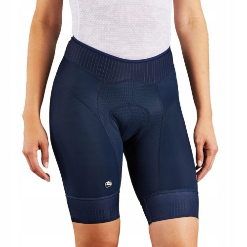 Spodenki Kolarskie Damskie Bez Szelek BIBS Giordana FR-C PRO Granat M